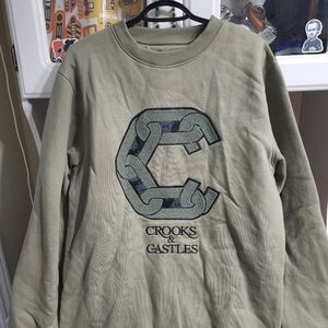 Crooks and castles camo sweater